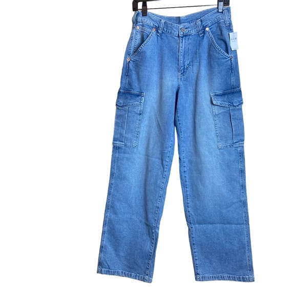 Gap Organic Cotton '90s Loose Cargo Jeans - Picture 6 of 11